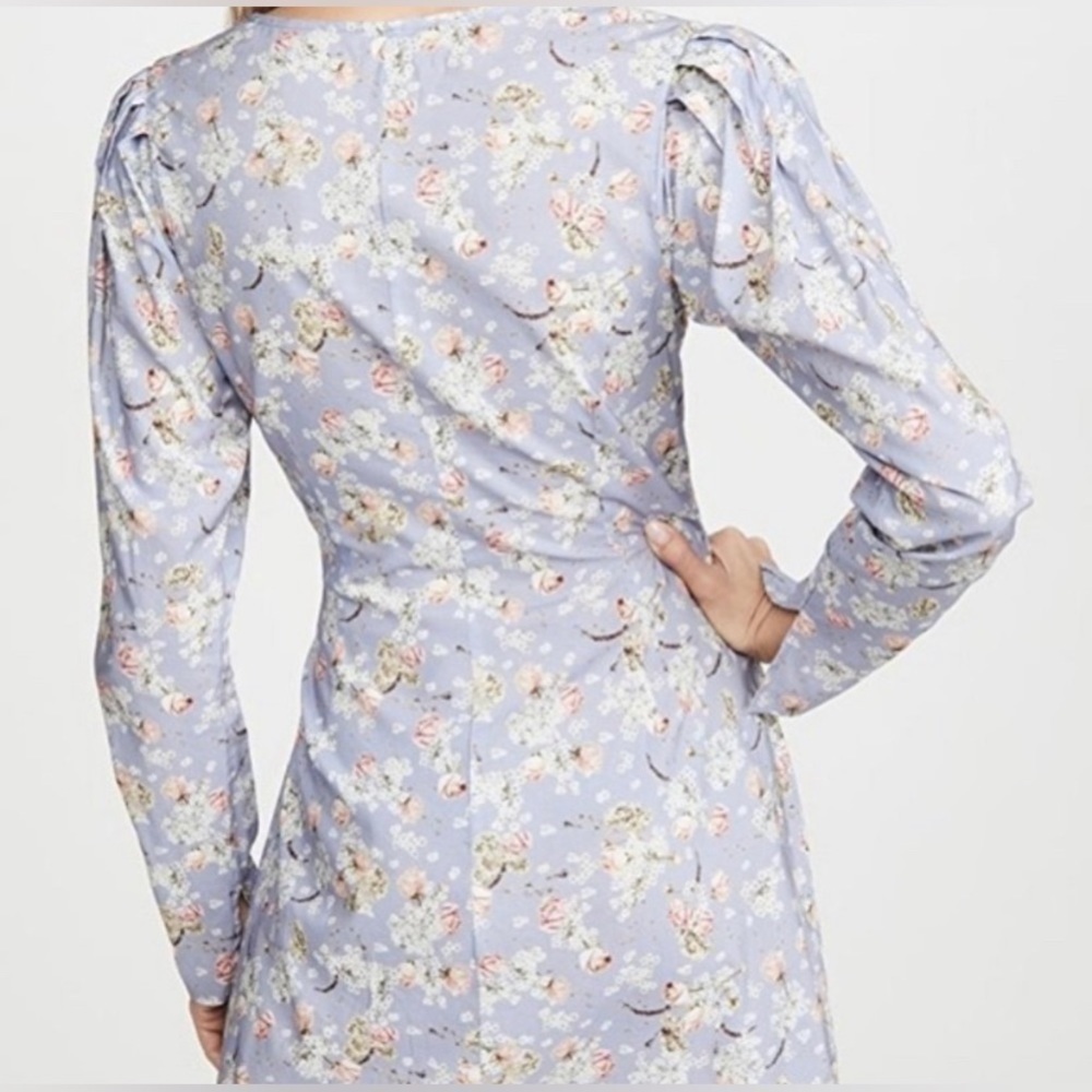 WEWOREWHAT Dry Flowers Blanca Dress, Size M - Picture 4 of 13